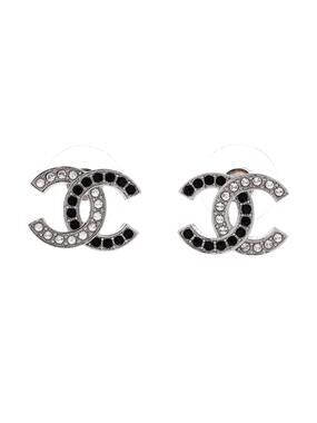 Chanel Cc Stud Earrings Metal With #259251C11B
